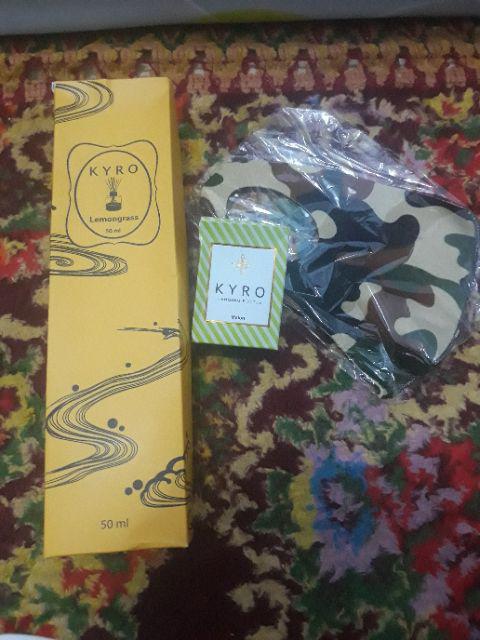 Kyro 50ml Reed Diffuser Aromatherapy Pengharum Pewangi Souvenir (lemongrass / Lavender / Rose)