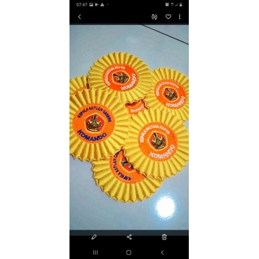 Bordir Logo Timbul  (Custom)