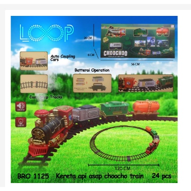 MAINAN ANAK SUPER LOCOMOTIVE BRO 1125