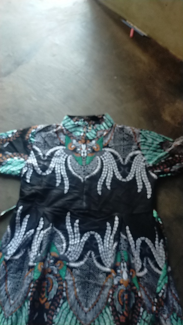 Gamis Syarii Gamis Batik Pekalongan Asli Produk Sendiri Gamis Full Batik Ld 110 Pj 138