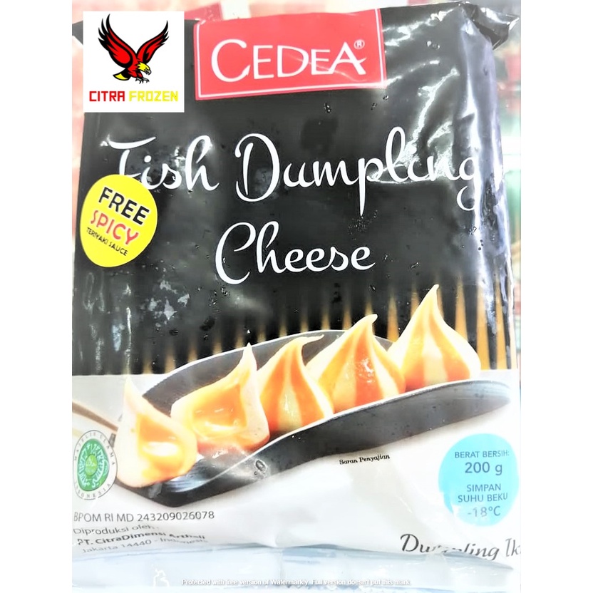 

Cedea Fish Dumpling Cheese 200gr