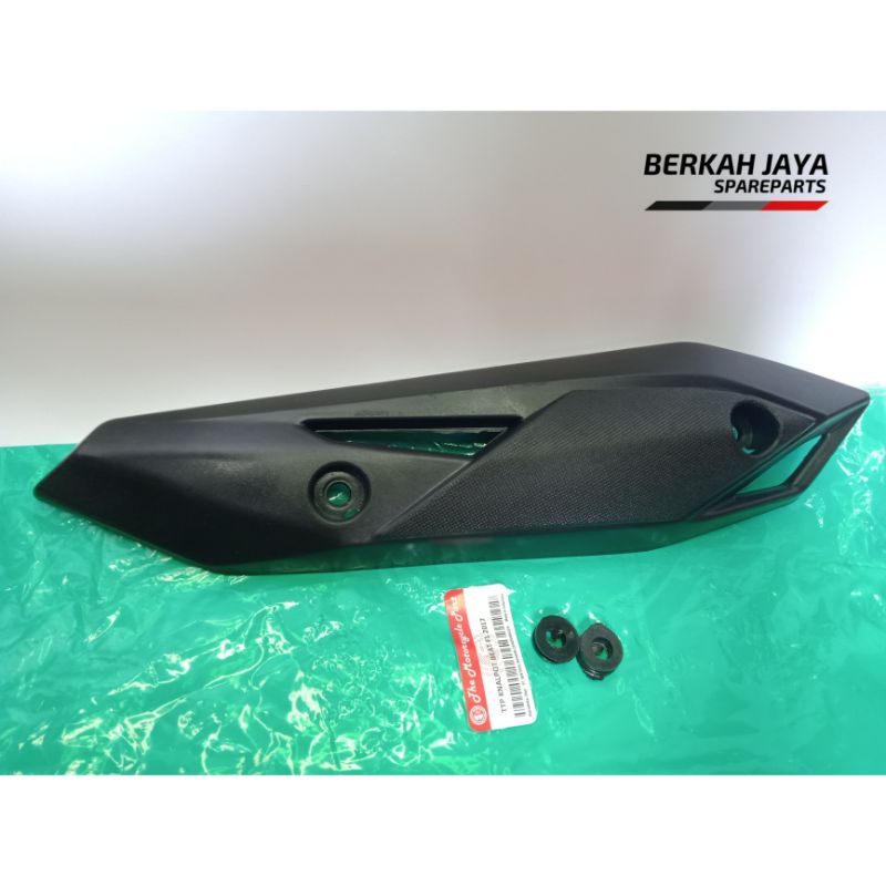 Pelindung Knalpot Honda Beat Fi 2017 2018 2019 Cover Tameng Tutup Knalpot