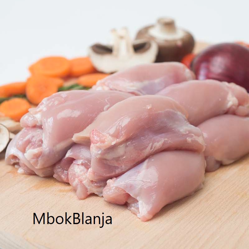 

BONELESS FILLET PAHA AYAM | CHICKEN THIGH FROZEN 1 KG