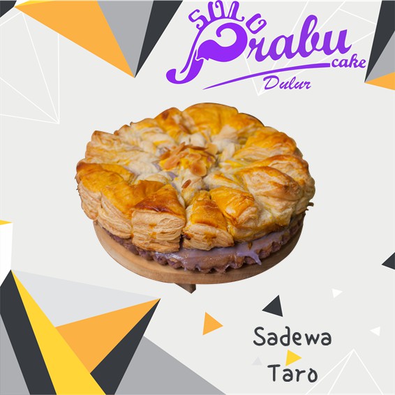 

SADEWA TARO BY PANDAWA SOFTCAKE RASA TARO DENGAN TOPING PASTRY YANG MANIS DAN GURIH KUE LEMBUT