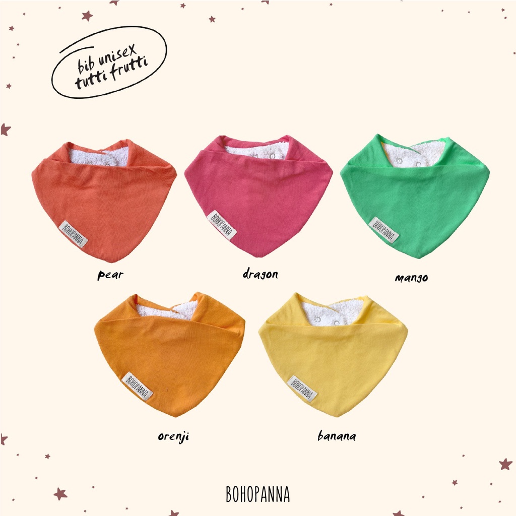 BIB BOHOPANNA / Bohobaby BIB / Celemek Bayi