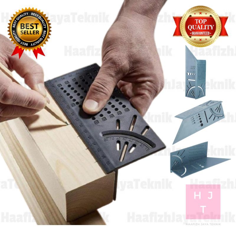 

PENGGARIS SEGITIGA - Marking Ruler/3D Miter Angel/Speed Square