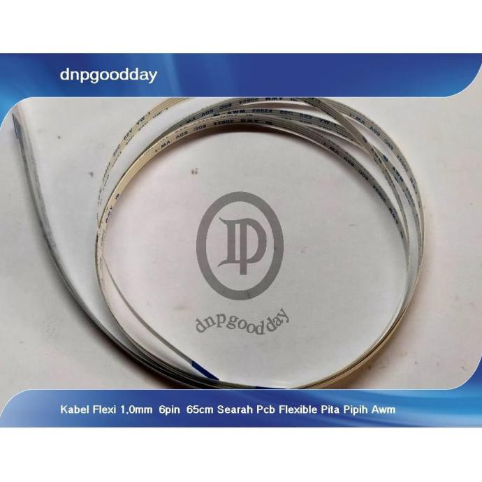 

Kabel Flexi 1,0Mm 6Pin 65Cm Searah Pcb Flexible Pita Pipih Awm Dnpgood11 Diminati Banget