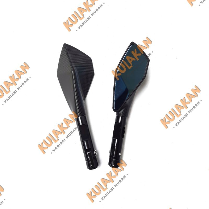 Spion Tomok Full CNC V2 Kaca Biru Universal