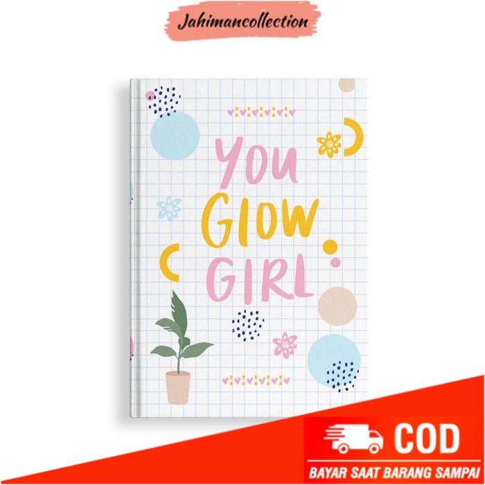 

✨ BISA COD ✨ Notebook Custom #Girl - Custom Notebook - Planner - polos