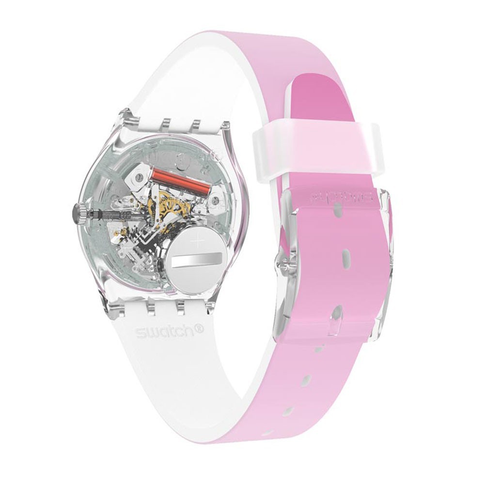 Jam tangan wanita original strap ruuber swtch analog wanita