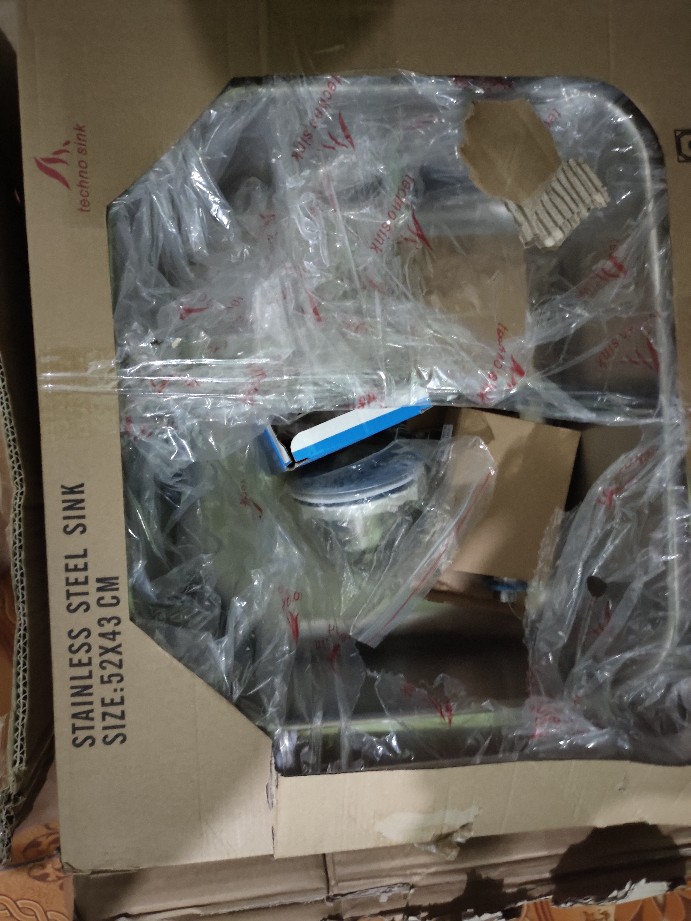 Bak Cuci Piring Stainless Tebal Dan Dalam 52cmx43cm