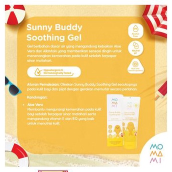 MOMAMI SUNNY BUDDY SOOTHING GEL 100ML