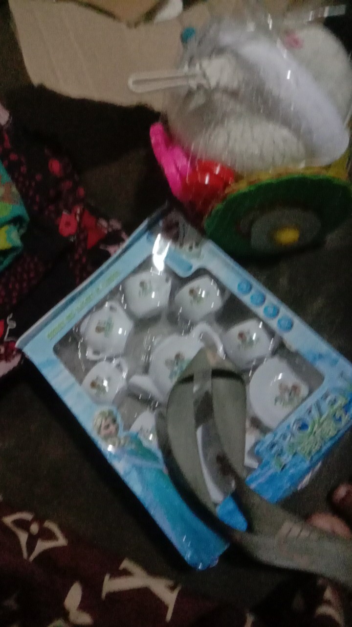 Mainan Anak Set Cangkir Teko Wh090 Karakter Mini