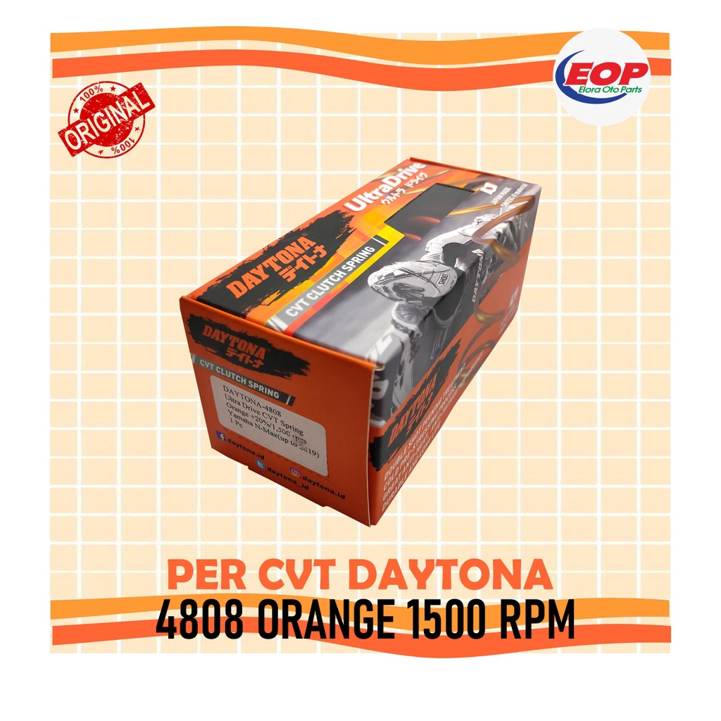 Per Cvt Daytona N-Max (up to 2019) Orange 4808