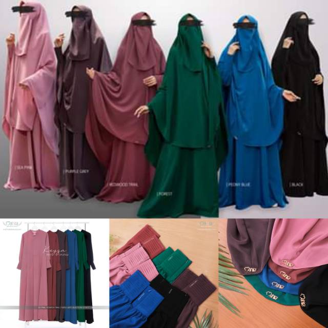 Mahira Keyza Elegan Gamis Nyaman