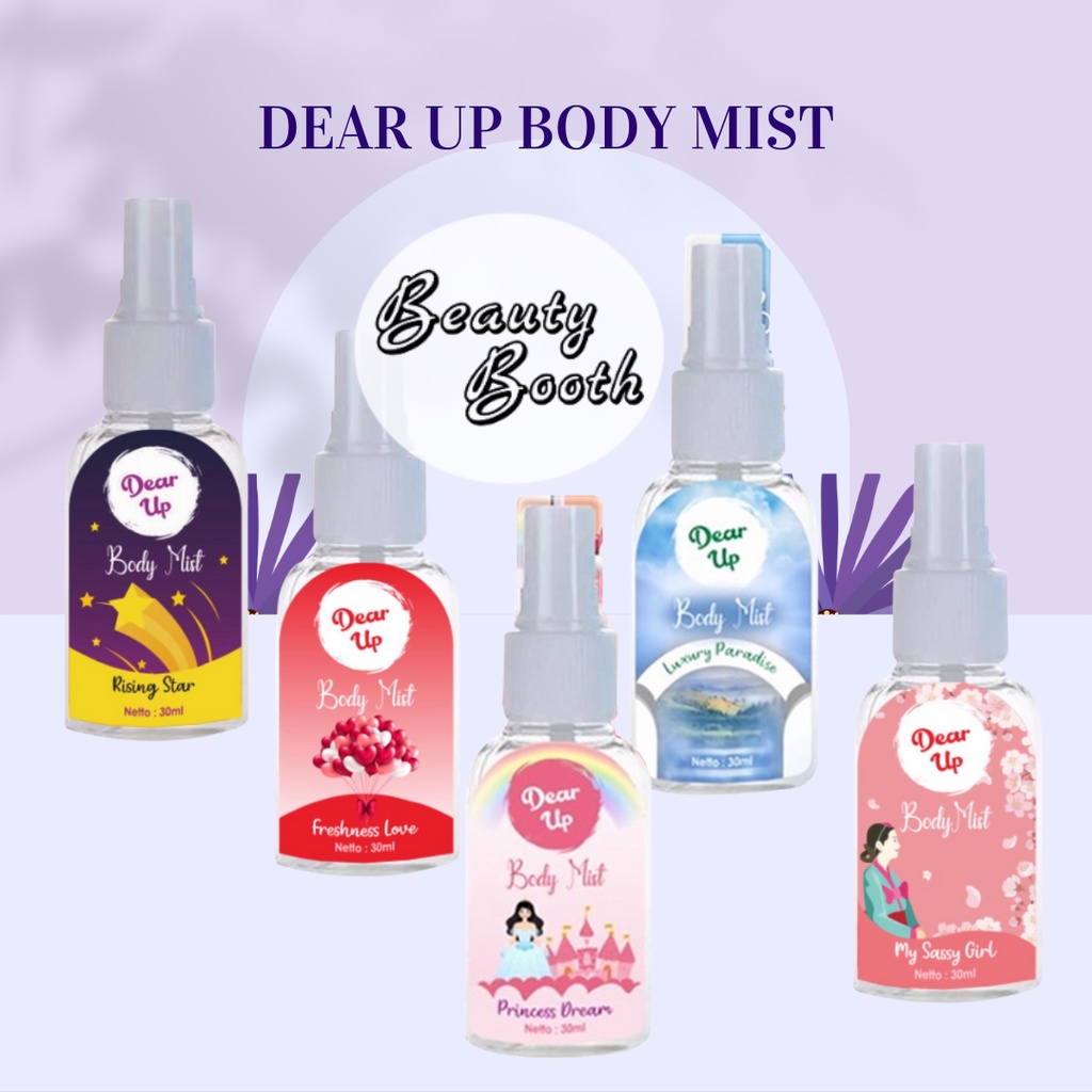 DEAR UP BODY MIST | Parfum Badan 30ml | Parfum BPOM