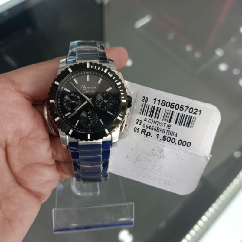 Jam Tangan Wanita Original Alexandre christie AC 6455 BF