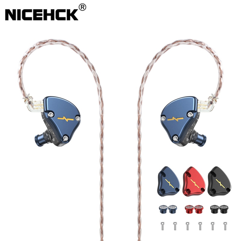 Nicehck Nx7 Mk3 Iem 7 Driver Units Hifi Earphone Upgraded 4ba + Dual Cnt Dynamic + Piezoelektrik Hybrid