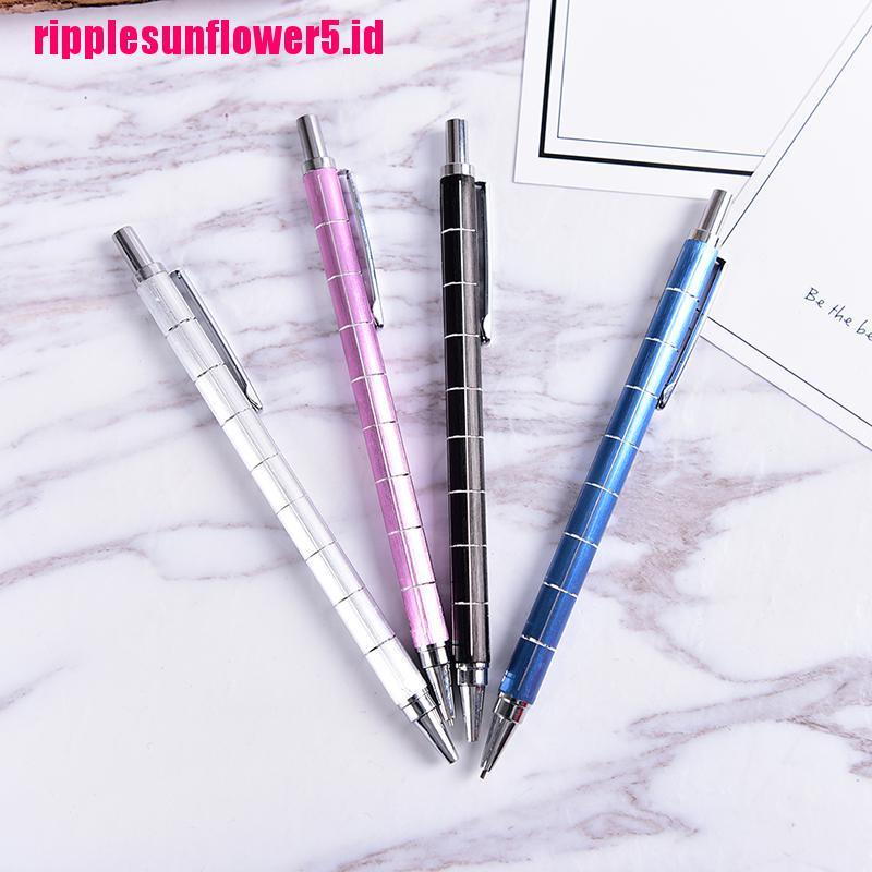 Pensil Mekanik Otomatis 0.5mm Bahan Metal Untuk Menulis / Menggambar