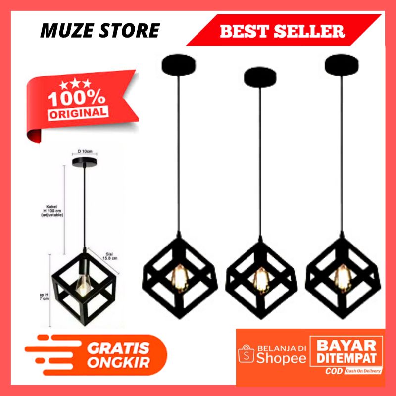 LAMPU HIAS GANTUNG HIASAN KAMAR AESTHETIC LAMPU GANTUNG MINIMALIS