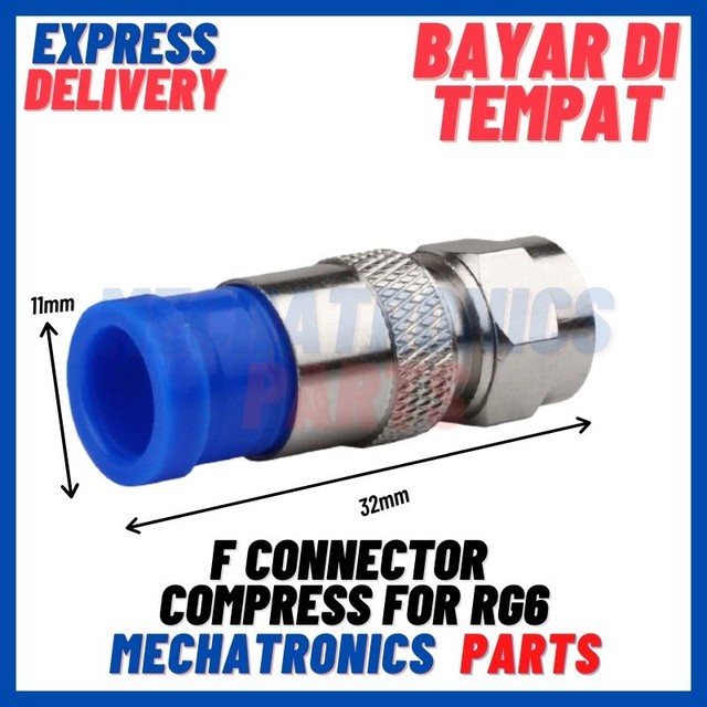 [SOC-9088] F CONNECTOR COMPRESS FOR RG6