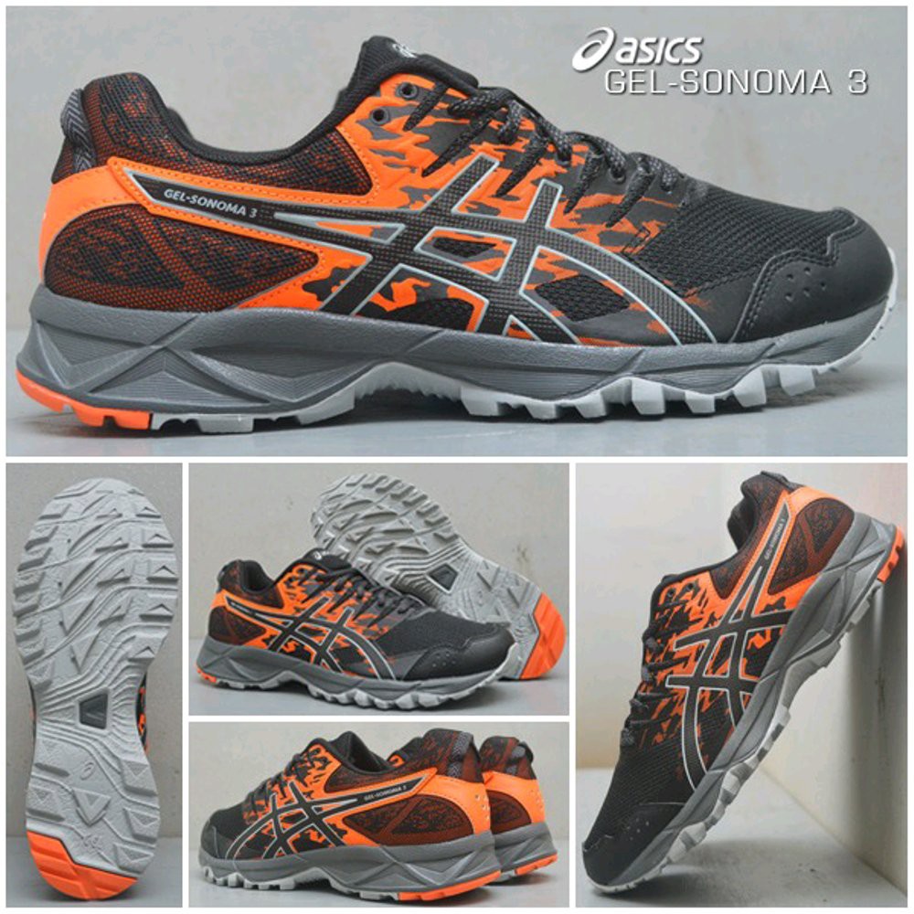 asics gel sonoma 3 orange