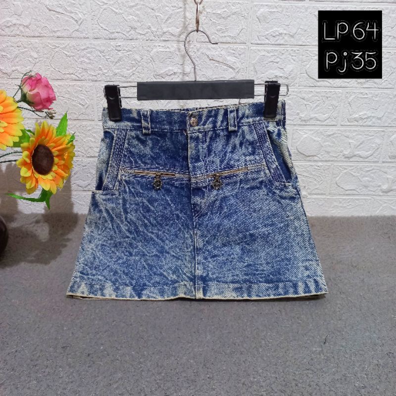 Rok Wanita Mini Midi Maxi Flare Skirt Preloved / Thrift Vol. 701-59