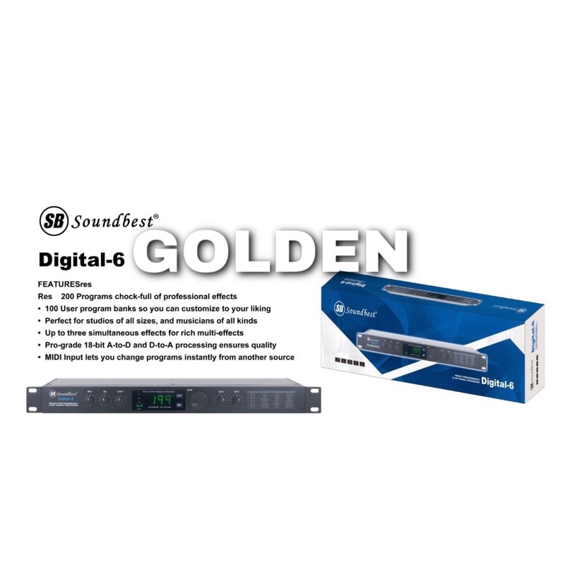 Effect Vokal Soundbest Digital 6 Original