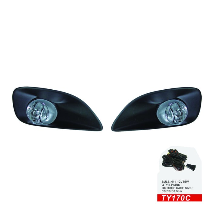 FOGLAMP/LAMPU KABUT TOYOTA YARIS SEDAN-VIOS -BELTA 2006 - 2011 TY170C