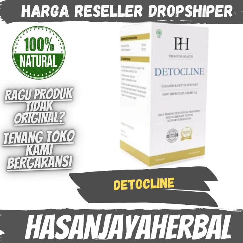 Detocline original obat herbal anti parasit pembasmi parasit tubuh secara alami
