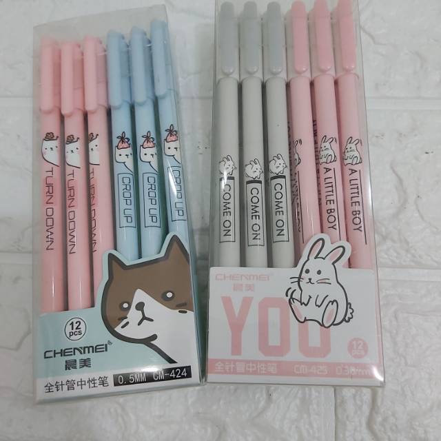 

Pulpen gel karakter/pcs