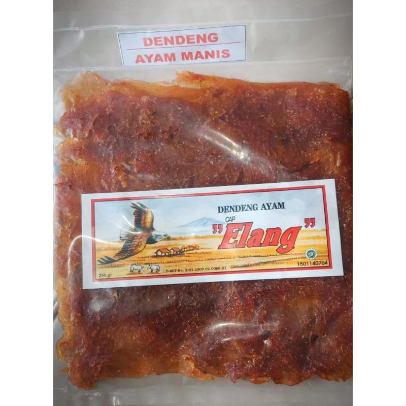 Dendeng ayam cap elang 250 gram