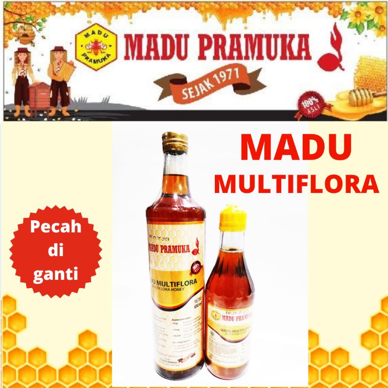 

MADU PRAMUKA MULTIFLORA 650 ML