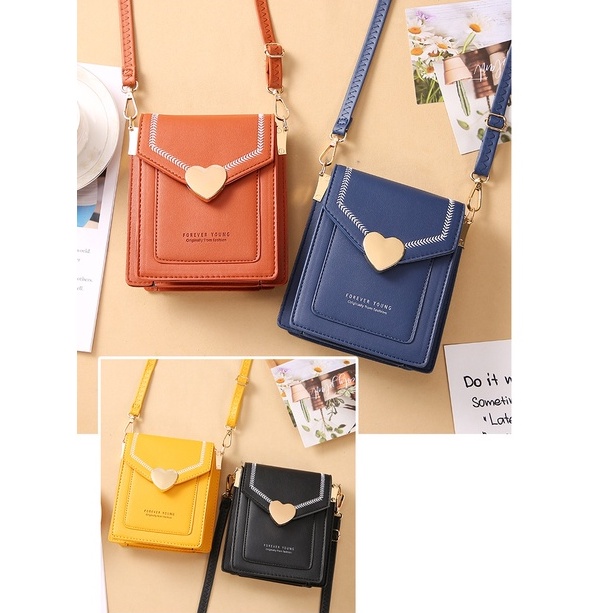 Tas Selempang Wanita Terbaru Import FOREVER YOUNG 4 IN 1 / Jakarta / Murah / COD - 378