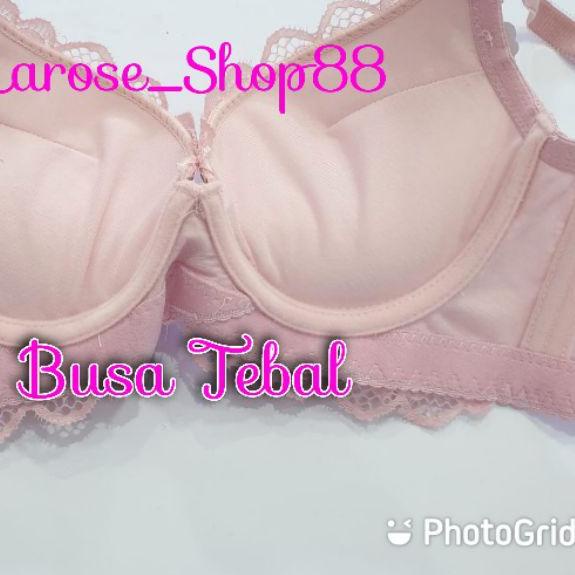 Bh Tally 2962 Busa Tebal | Push Up Bra Tally Pakai Kawat Sayap Lebar Kait 3