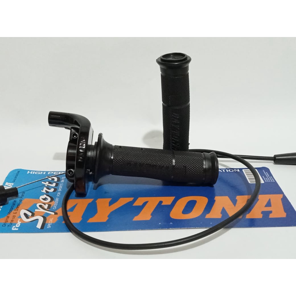 Gas spontan daytona polos black