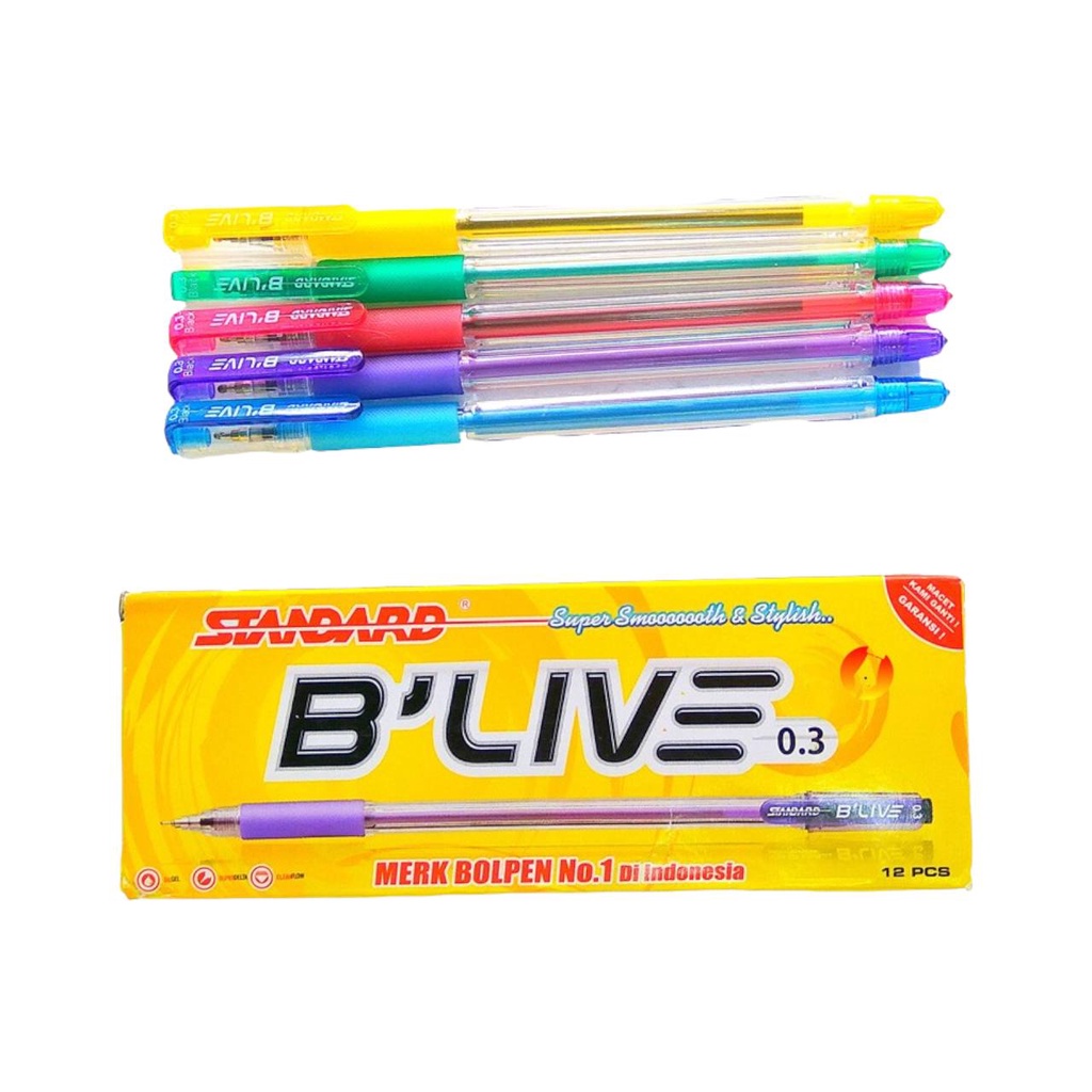 

Pulpen Standard B'LIVE