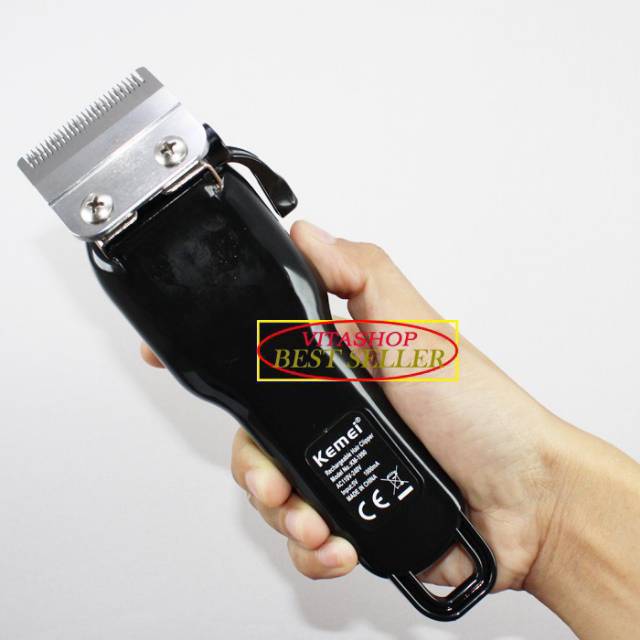 alat cukur rambut cas kemei km-1990 mesin potong rambut turbo clipper charger