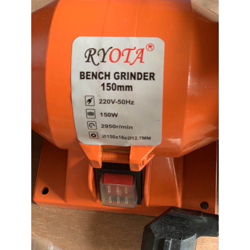 Ryota Mesin Gerinda / Gurinda Duduk / Bench Grinder 6” (150