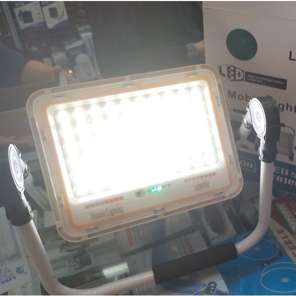 LAMPU EMEGENCY LED ORIGINAL MITSUYAMA MS-508 SOLAR CELL CAHAYA TERANG 50 WATT POWERBANK 12000mAh