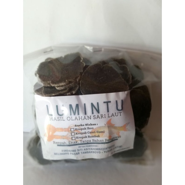 

Krupuk Cumi-cumi Lumintu khas Tuban