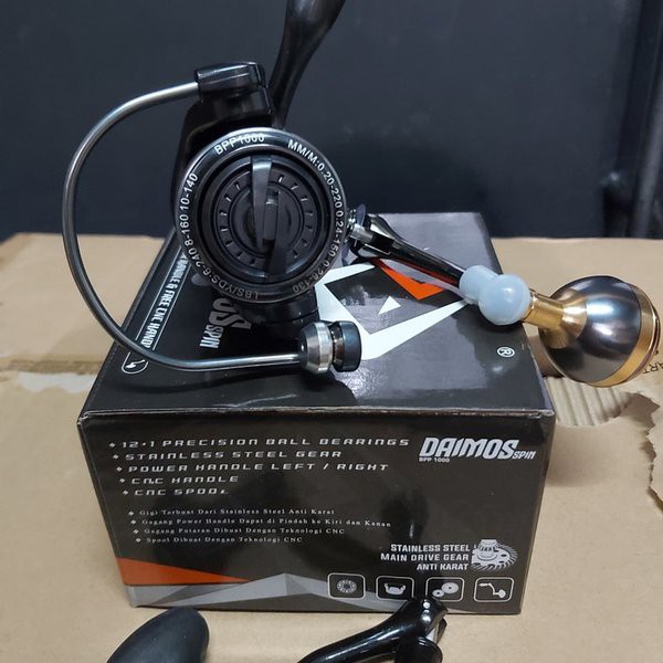 Rel Rell Daido Daimos 1000 Gulungan Pancing Katrol Pancing Murah