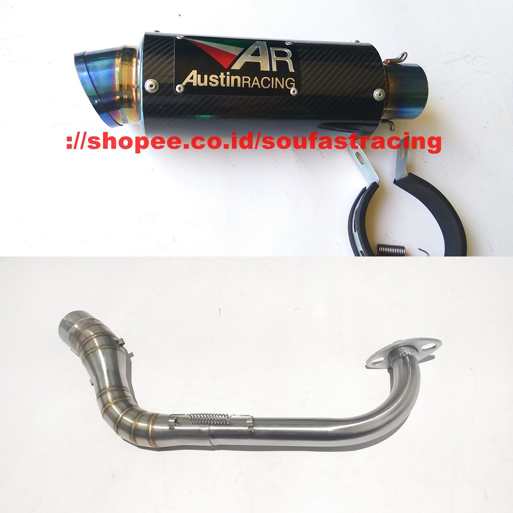 knalpot nmax aerox vario pcx pcx160 beat scoopy xmax lexi mio adv xeon genio Austin racing-xeon injeksi