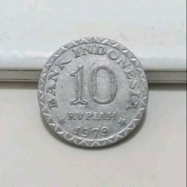 Koin 10 rupiah tahun 1979
