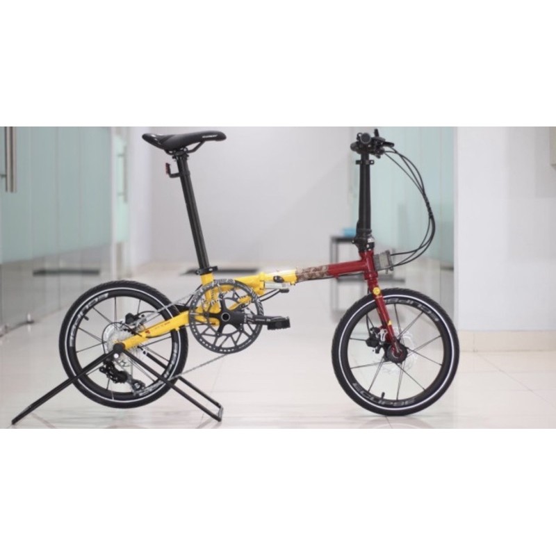 Sepeda Lipat Element Troy Bike to Work JANGKRIK Folding Bike Troy 10 speed