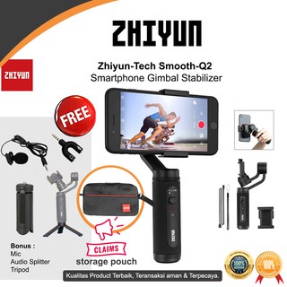 Zhiyun Smooth 4 Black - Gimbal 3-Axis Stabilizer | Shopee