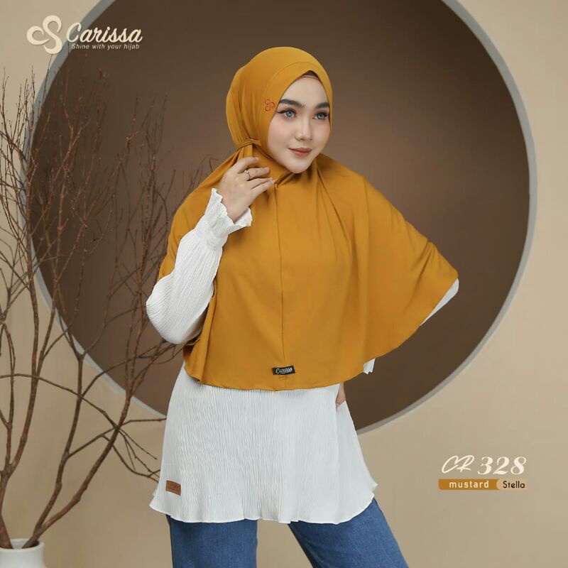 CARISSA HIJAB CR328 / CARISSA HIJAB MURAH / BERGO CARISSA MURAH
