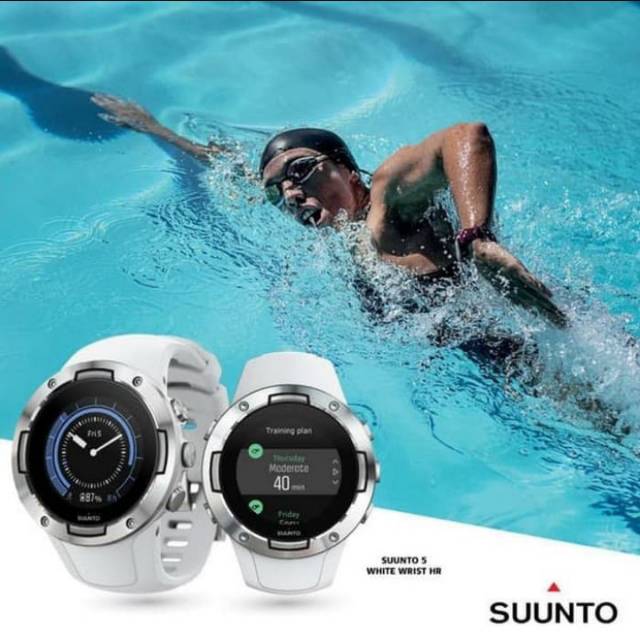 Jam Tangan SUUNTO White Wrist HR Original