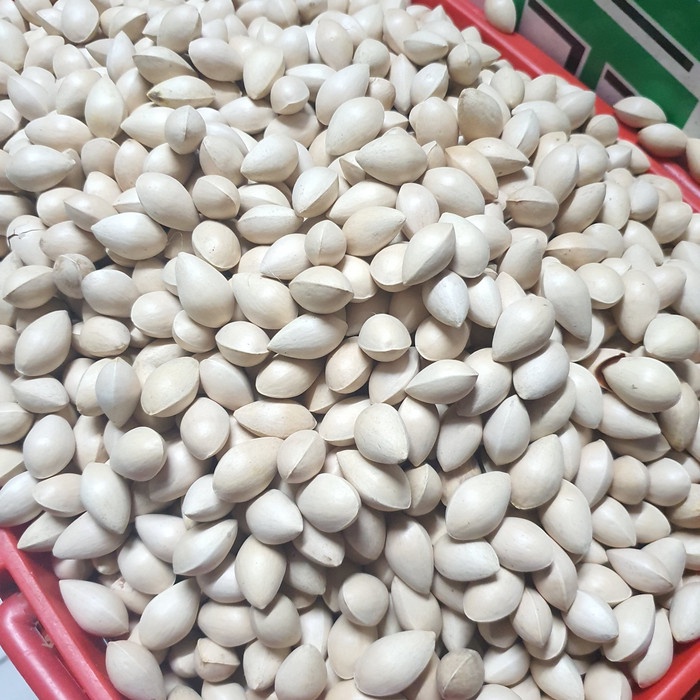 

10cscss Bai Guo / Ginko Biloba / Pek Ko 500Gr / Ginkgo Nuts / Pek Koi Dscscv