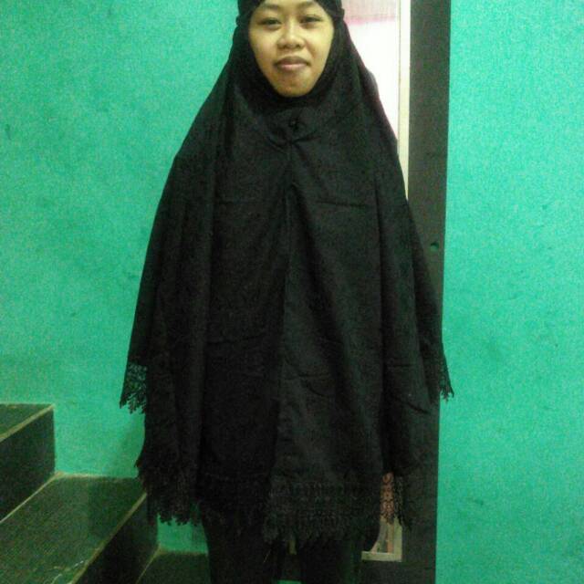 Bergo hitam super jumbo